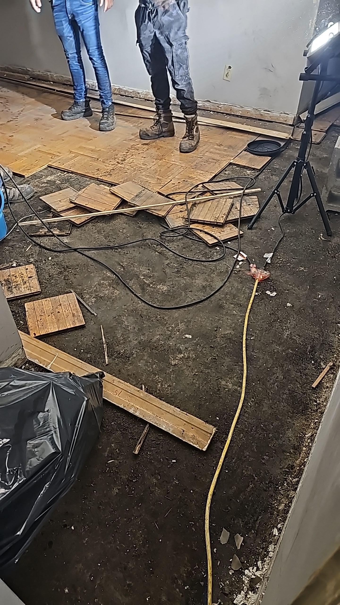 🏚️ Roof Leak Emergency in the GTA? Watch 247 Restoration in Action! 🚨💦